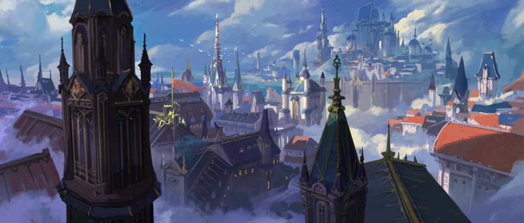 The City of Radiant Flames.