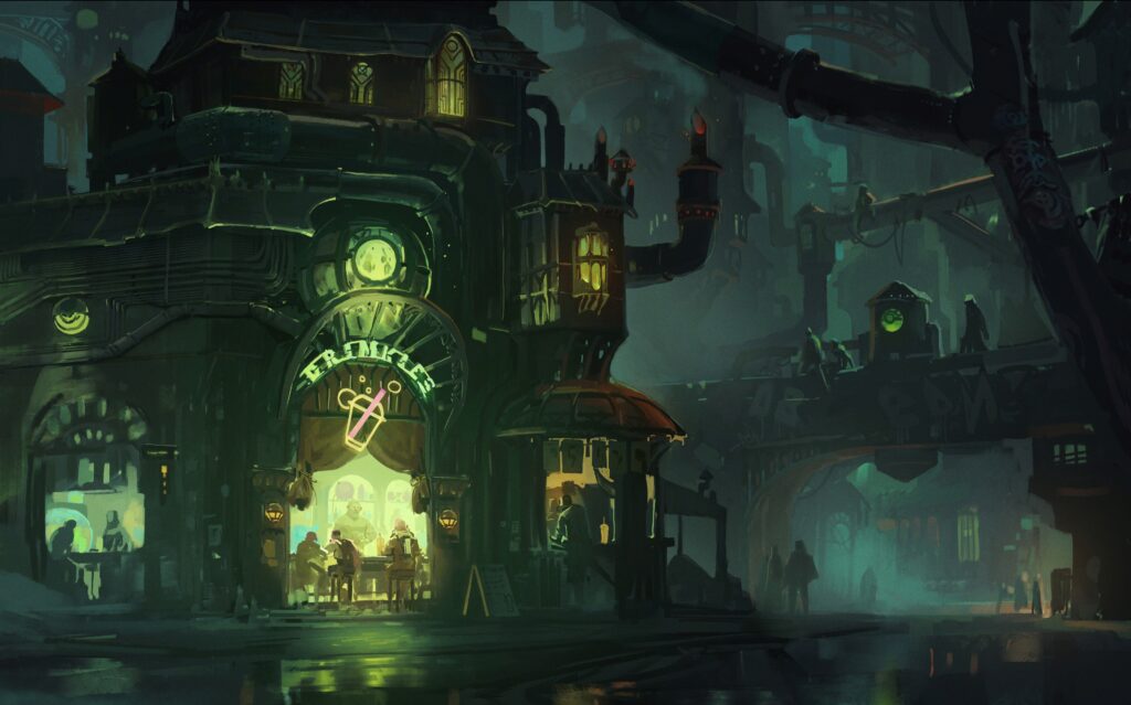 The depths of Sharn's slums.