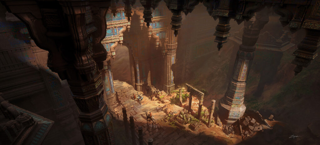 Forgotten dragon vault in the canyons.